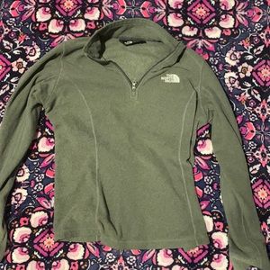XS Gray Quarter Zip Fleece North Face